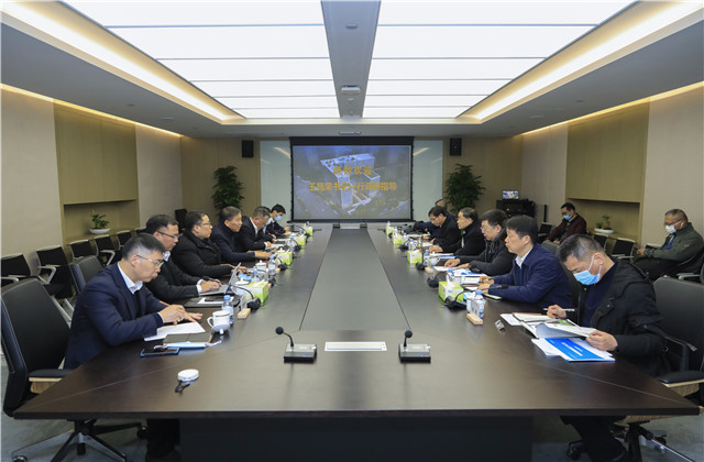 浙江省委常委、政法委书记王昌荣一行莅临中天总部
